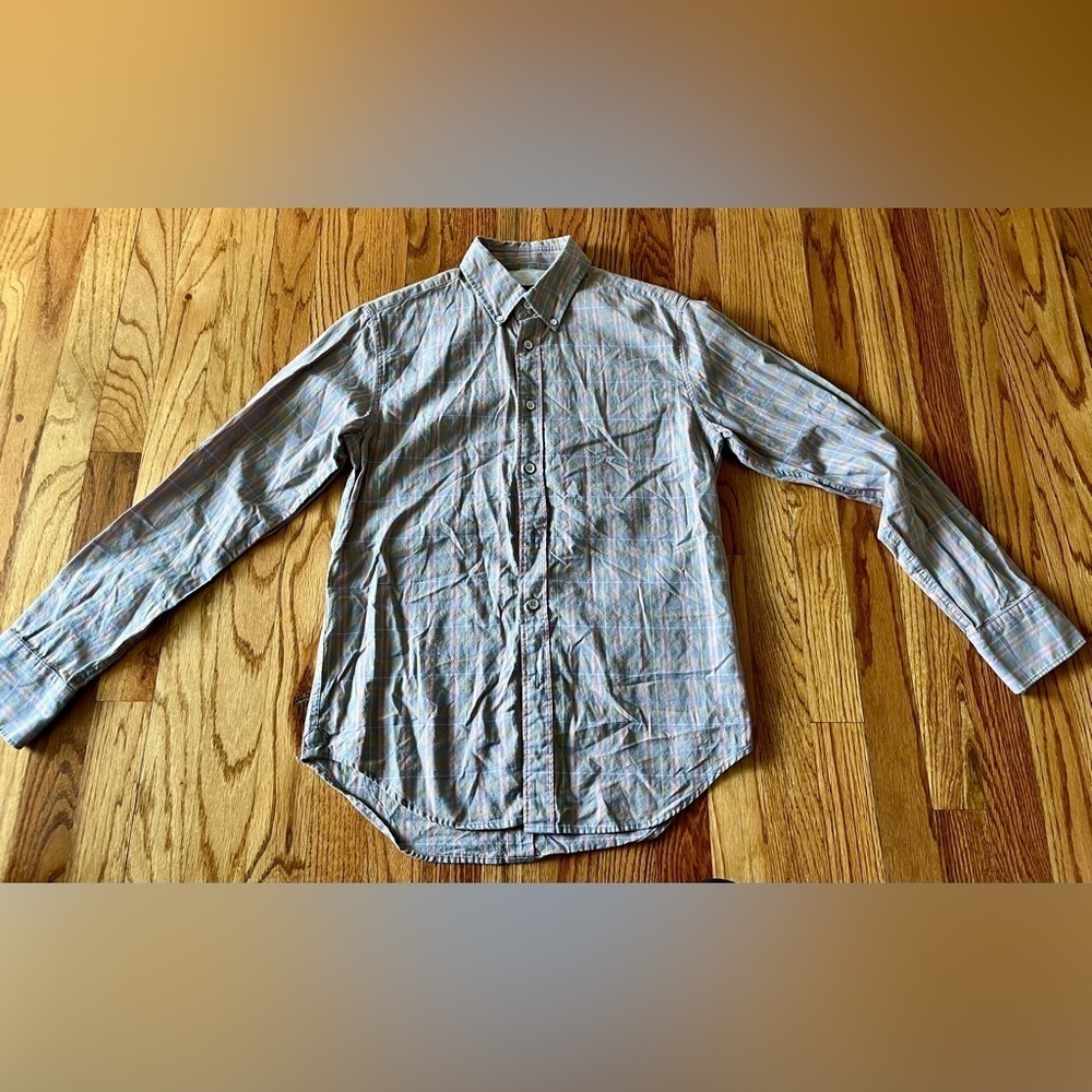 Rag & Bone Fit 2 Plaid Button Up Shirt Men’s XS